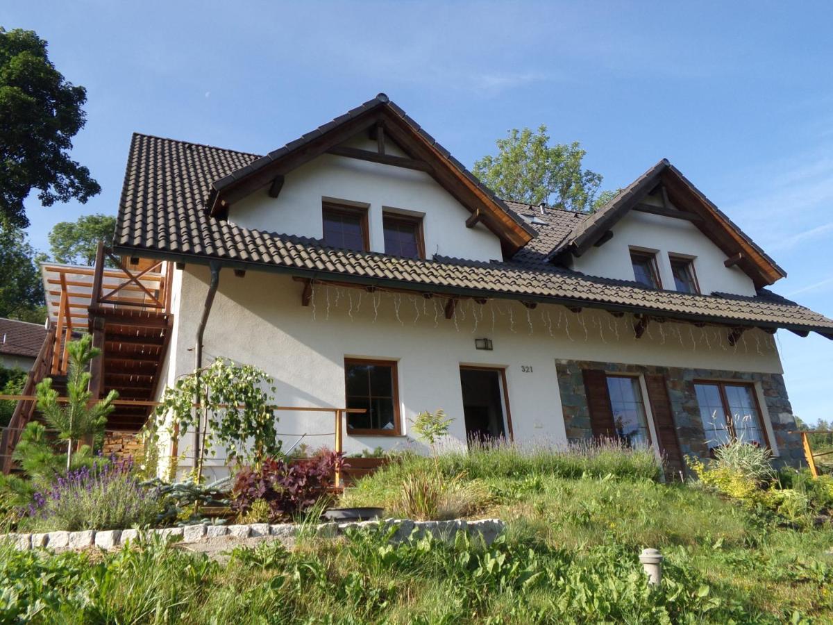 Motyli Chalupa - Luxusni Apartmany U Jestedu Dlouhy Most ภายนอก รูปภาพ